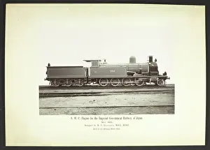 Trevithick: 8 WC engine by Richard Francis Trevithick. Side view