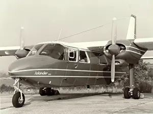 Islander: The 800th Britten-Norman Islander prior to delivery