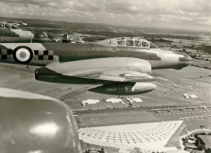 Rehearsals: 85 Squadron Gloster Meteor NF11s