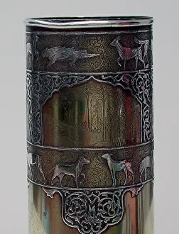 Lilith: 86 mm German engraved artillery shell case - Bezalel School