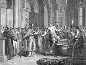Baptised: An 8th century Baptism