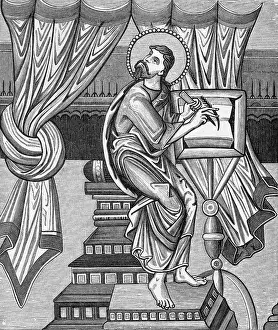 Scribe: 9TH CENTURY SCHOLAR