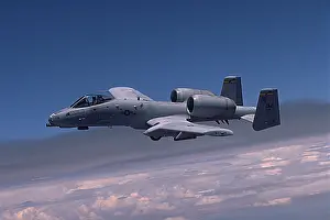 Wal003: A-10 Thunderbolt Fighter Jet