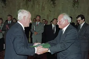 Arpad: A. Goncz visiting Russia