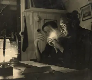 Decks: A. P. Herbert below decks on a riverboat