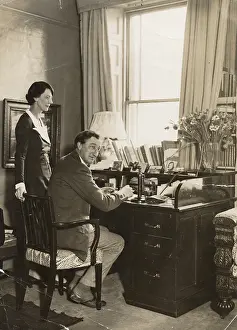 Humourist: A. P. Herbert with his wife Gwendolyn
