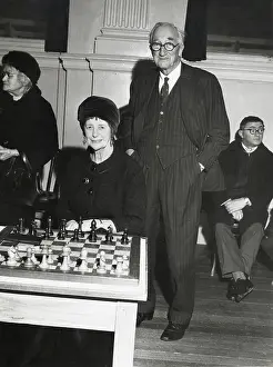 Chess: A. P. Herbert with his wife Gwendolyn
