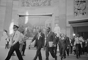 Reuther: A. Philip Randolph and civil rights leaders in the