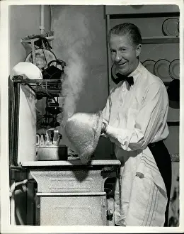 Milliner: Aage Thaarup, Danish-born milliner, at work
