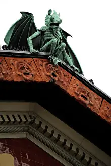 Cornice: Aarhus Theatre. 19th century. Designed by architect Hack Kam