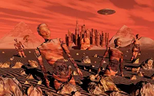 Relic: Abandoned relics from an advanced martian civilization