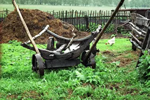 Orenburg: Abandoned village, 1994