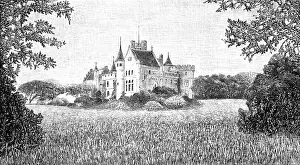 Cornfield: Abbadia, France - Castle