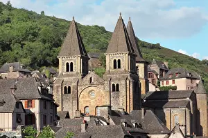 Fides: Abbatiale Sainte-Foy, Conques, Midi-Pyrenees, France