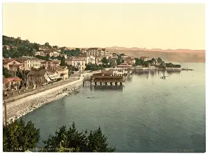 Istria: Abbazia, the Baths, Istria, Austro-Hungary
