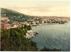 Istria: Abbazia, general view, Istria, Austro-Hungary