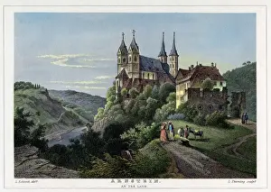 Rheinland: Abbey Arnstein at the Lahn