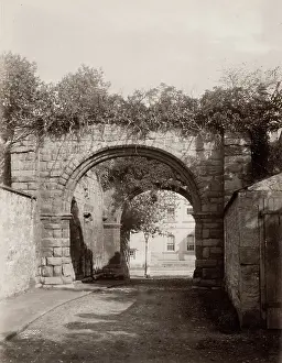 Passageway: The abbey gate, Hexham, Northumerland