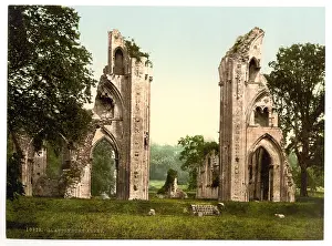 Glastonbury: Abbey, Glastonbury, England