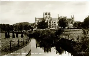 Torquay: The Abbey from the Weir, Buckfast, Devon