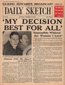 Abdicated: Abdication broadcast by King Edward VIII