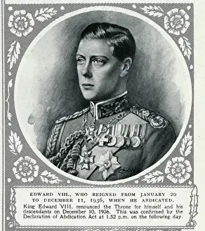 Abdicated: Abdication of King Edward VIII in 1936