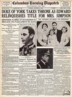 Abdicated: Abdication of King Edward VIII