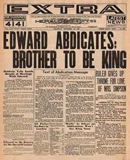 Abdicated: Abdication of King Edward VIII