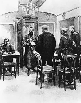 Abdicate: Abdication of the Tsar, 1917