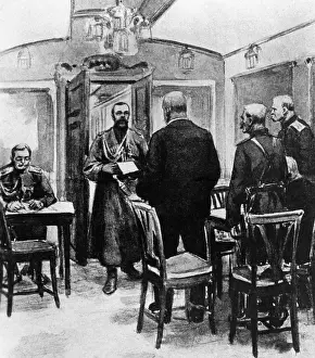 Claims: Abdication of the Tsar, 1917