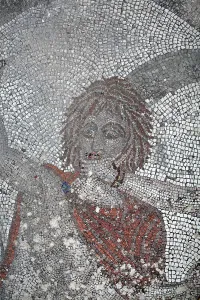 Abducting: Abduction of Hylas mosaic, House of the Procession