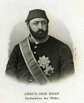 Asis: Abdulaziz, 9.2.1830 - 4.6.1876, sultan of the