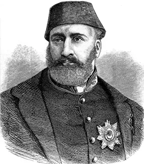 Caliph: Abdulaziz, 9.2.1830 - 4.6.1876, sultan of the