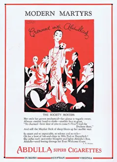 Abdulla: Abdulla Cigarette Advert, 1927
