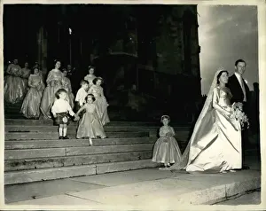 Abel-Smith wedding, St George's Chapel, Windsor