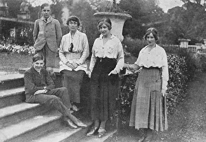 Althorp: Abercorn/Spencer engagement, 1919