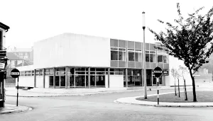 Aberdare: Aberdare, the Library c1965