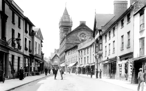 Abergavenny: Abergavenny, Cross Street 1898
