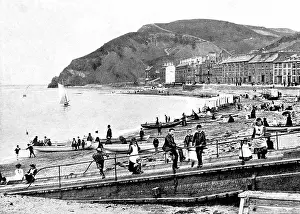 Aberystwyth: Aberystwyth beach early 1900s