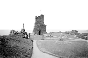 Eisteddfod: Aberystwyth, Castle Ruins and Eisteddfod Circle 1964