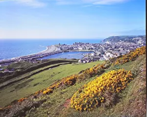 Aberystwyth: Aberystwyth, Dyfed, viewed from Pen Dinas
