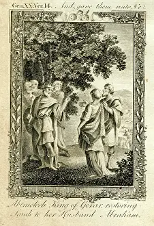 1780s: Abimelech restoring Sarah to Abraham