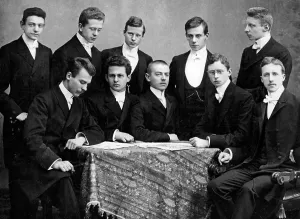 Diploma: Abitur class, 1905