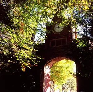 Agatha: Abney Hall Clock and arch