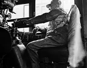Hiawatha: Aboard The Hiawatha Railroad Train Engineer in Cab