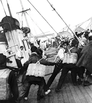 Sharply: Aboard a sinking ship