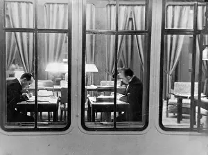 Desks: Aboard the steamer Europa, circa 1930
