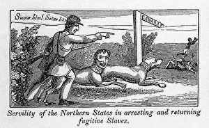 Abolitionists: Abolitionist political cartoon attacking ?