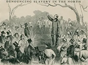 Abolitionists: Abolitionist Wendell Phillips speaking against ?