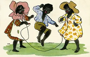 Skips: Aboriginal children skipping